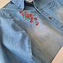 CAMISA DE JEAN FLORES