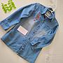 CAMISA DE JEAN FLORES